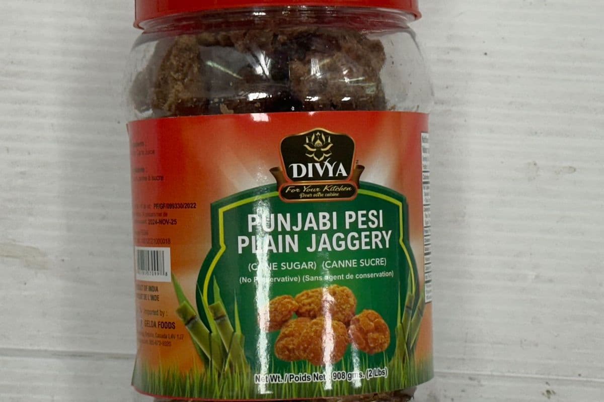 Divya Punjabi Pesi Plain jaggery (2lb)
