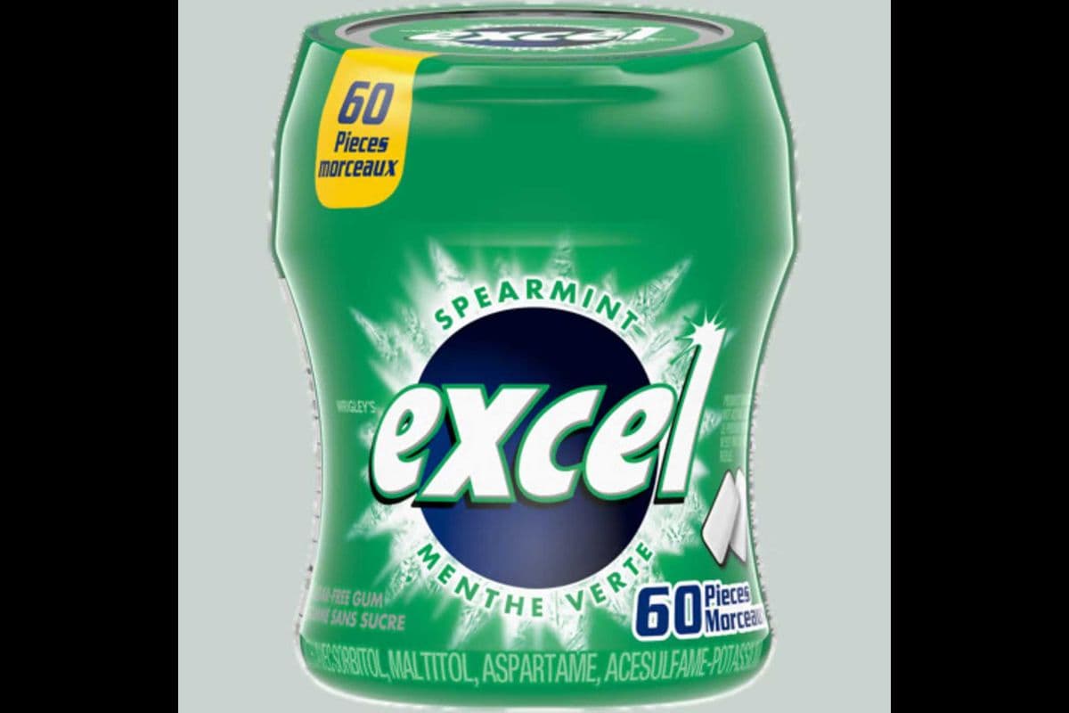 Excel Spearmint (60 Pieces)
