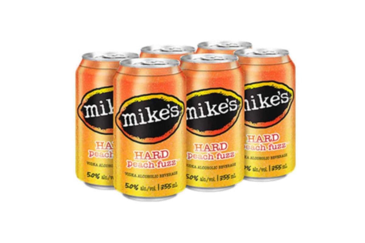 Mikes Hard Peach Freeze 6Pk Can (1 x 355ML)