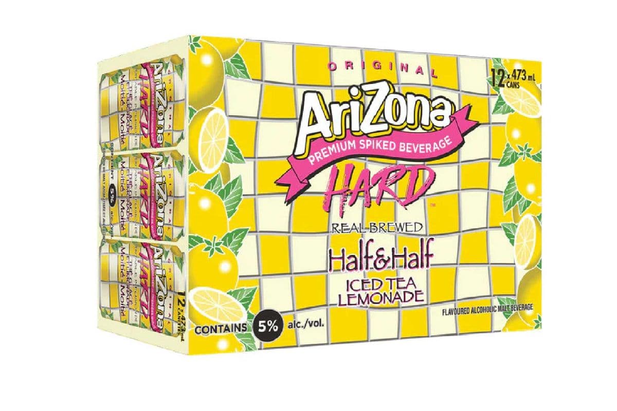 Arizona Hard Half and Half 12 cans (12 x 12*355 ml Cans)