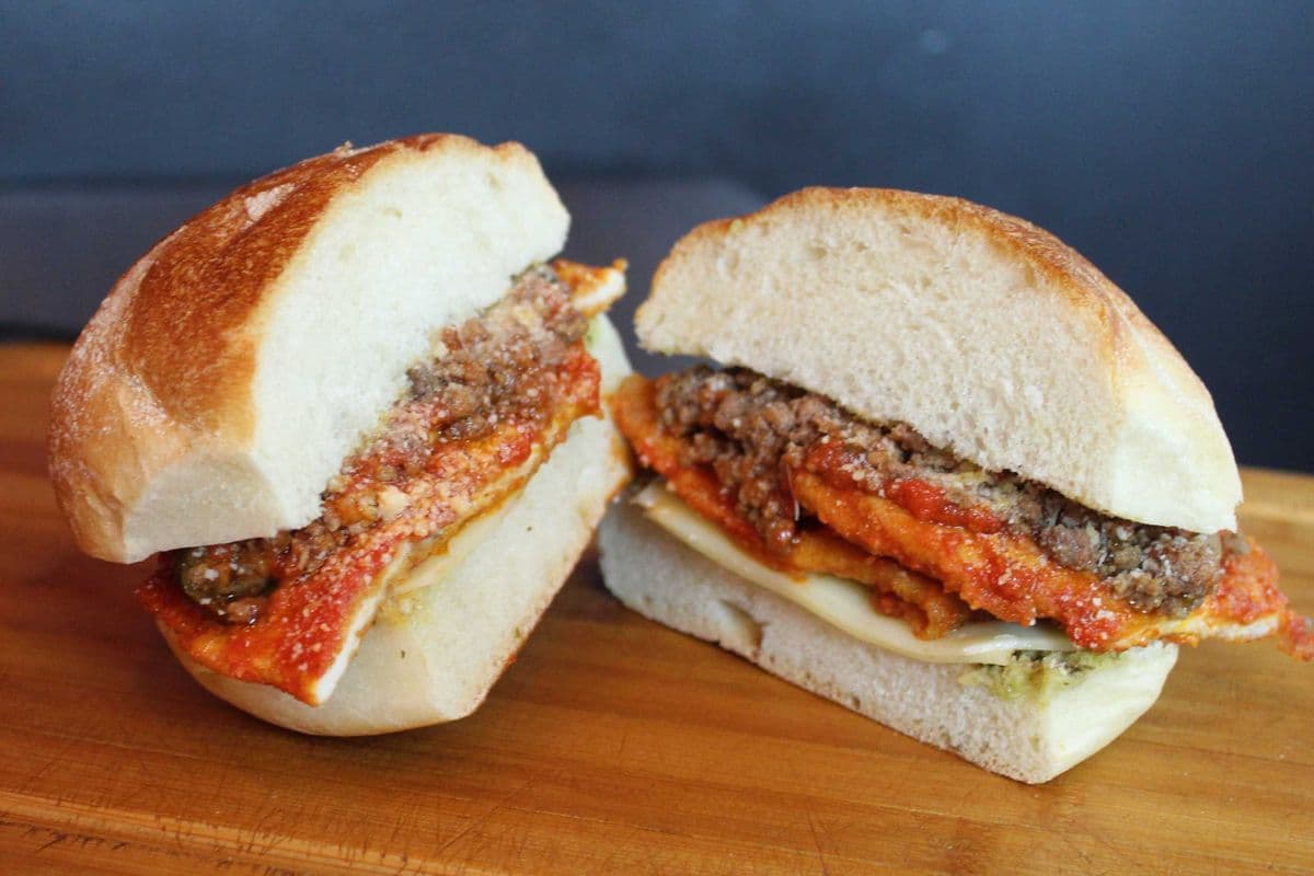 Veal Cutlet Sandwich