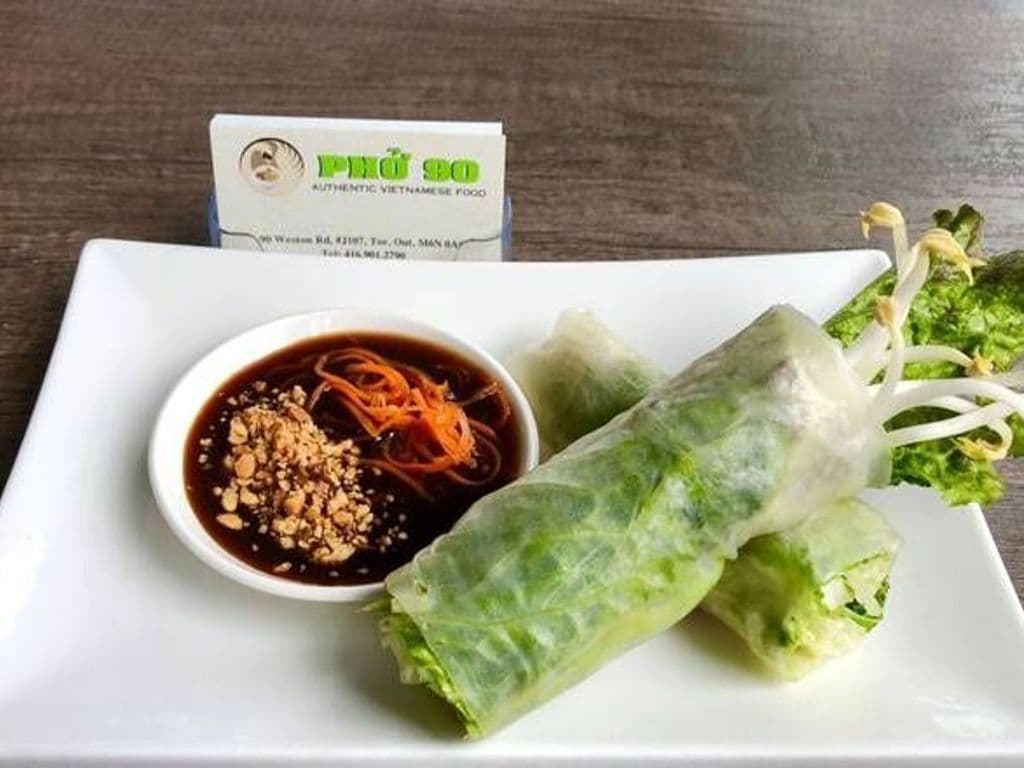 K02B - VEGAN Fresh Avocado Rolls -2 rolls (Gỏi Cuốn Bơ)