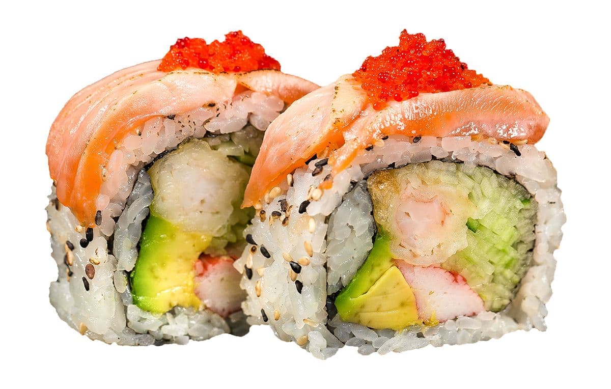Aburi Salmon Dragon Maki (5 pcs)