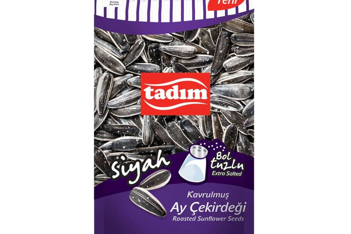 TADIM KAVRULMUS Bol Tuzlu AY CEKIRDEGI Extra Salted SUNFLOWER SEEDS 180G