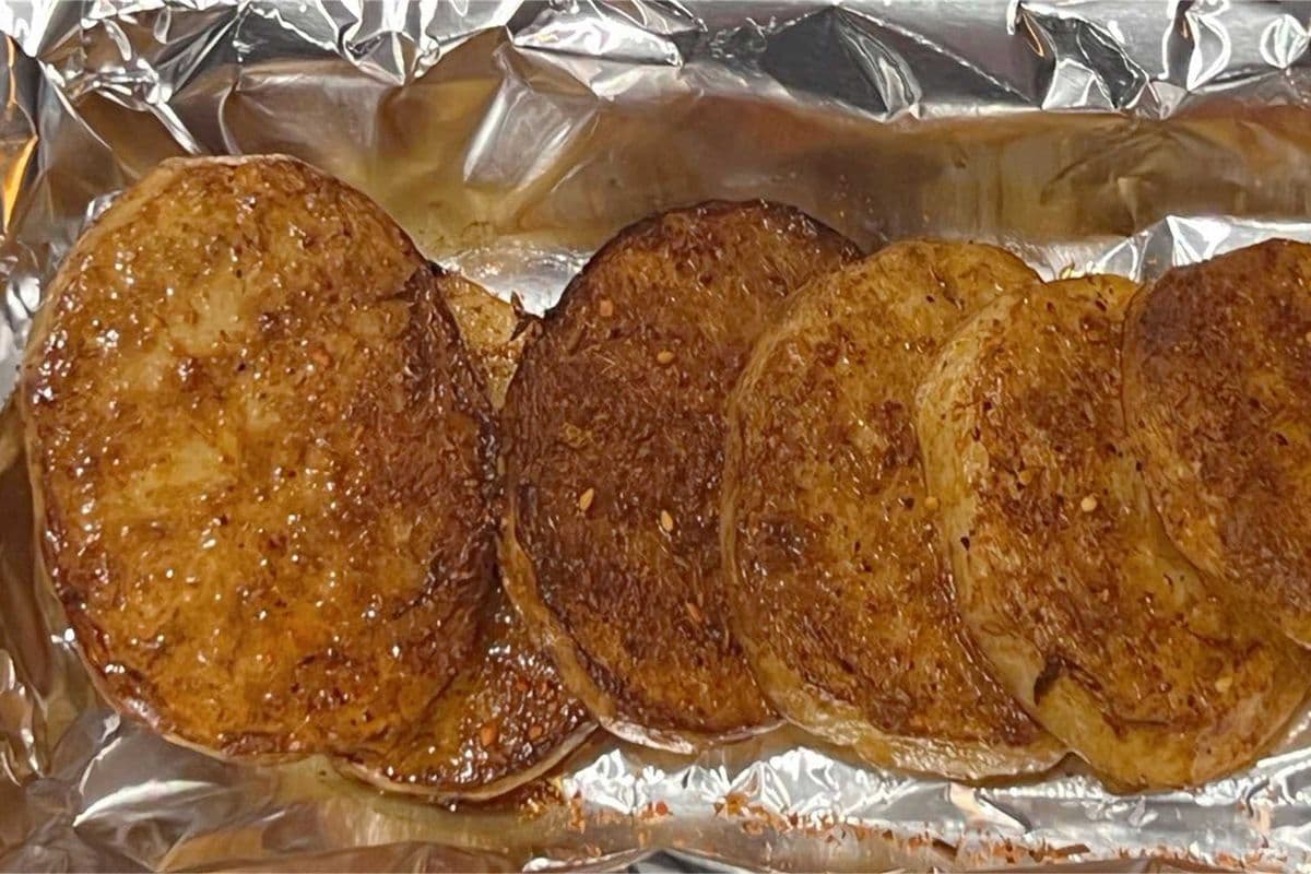 16. Grilled Sliced Potatos 烤土豆片