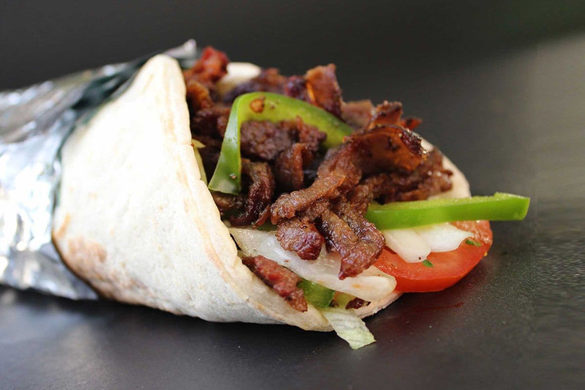 Beef Donair Wrap