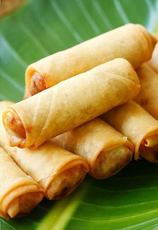 11. Vegetable Spring Roll (7 pcs)
