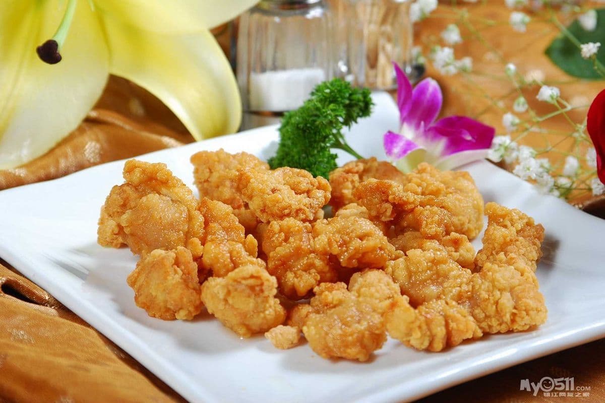 D1. Chinese Popcorn Chicken 盐酥鸡