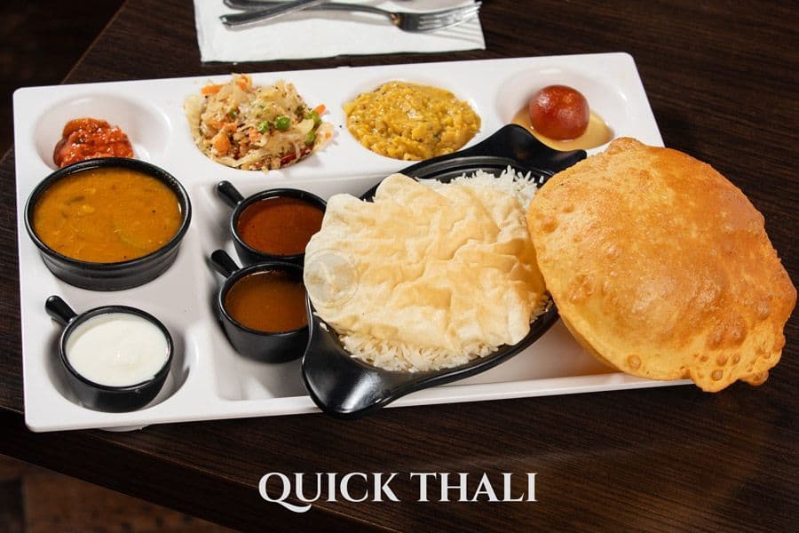 Quick Thali