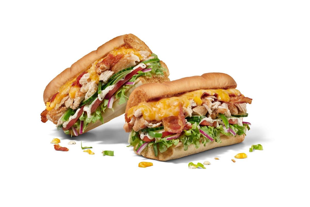 Rancher au poulet 12'' / Footlong Chicken Rancher Sub (1100 Cals)