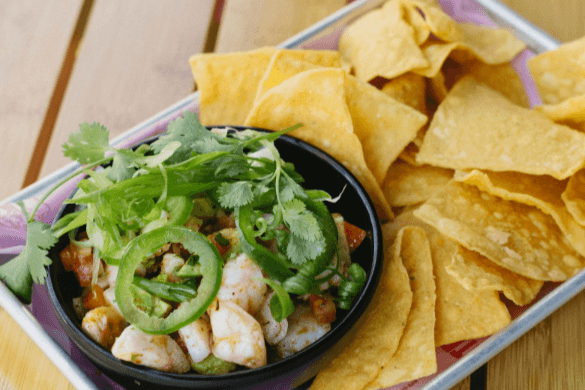 Firecracker Shrimp Ceviche
