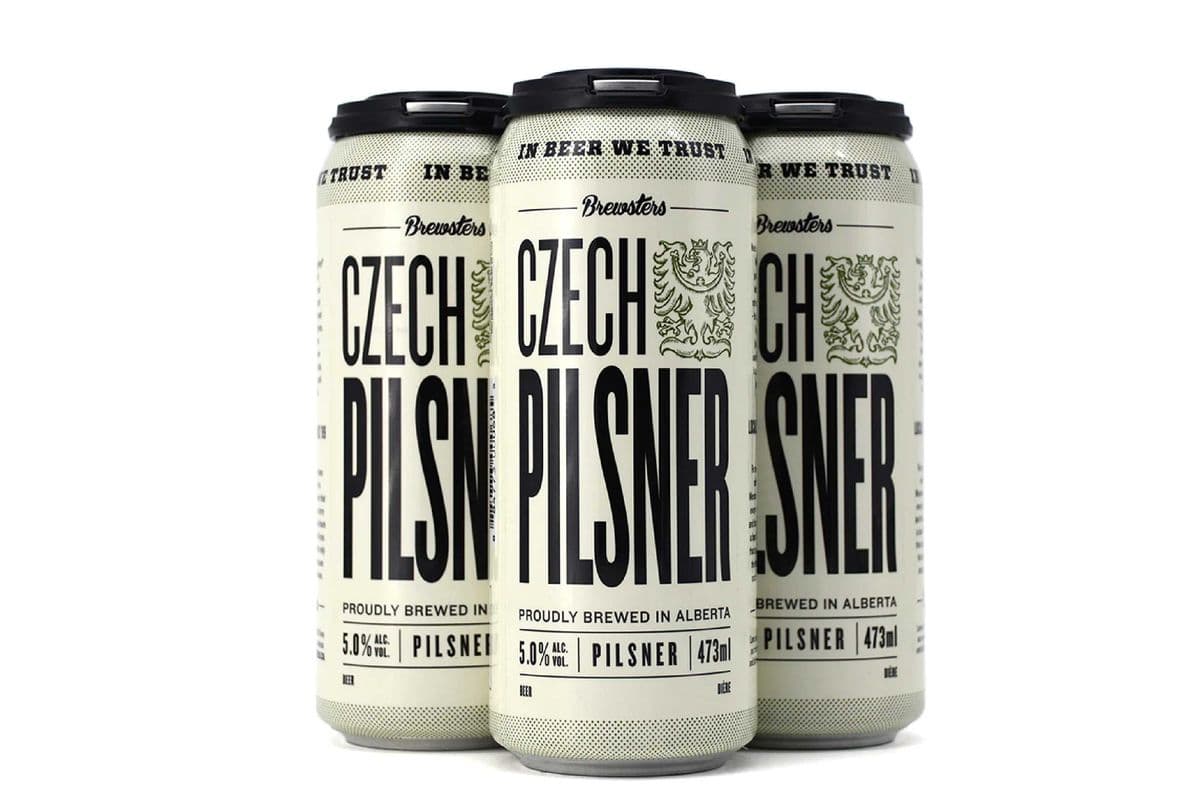 Brewsters Czech Pilsner (4 x 473 ml Cans)