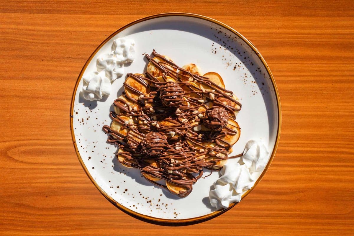 Minipancakes Ferrero délice