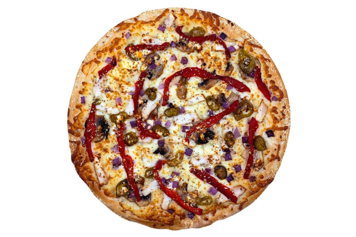 12" Medium Mediterranean Chicken Pizza