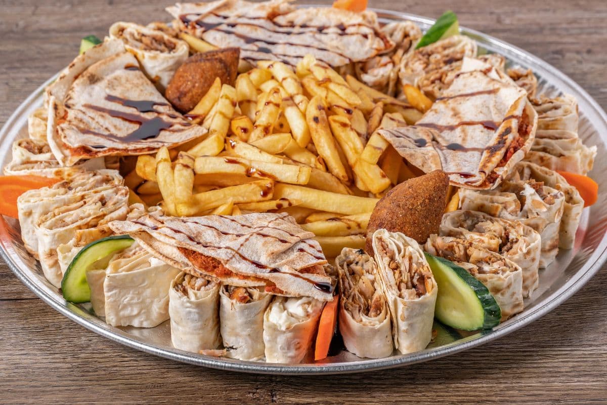 Charcoal Chicken Shawarma (Family Platter)