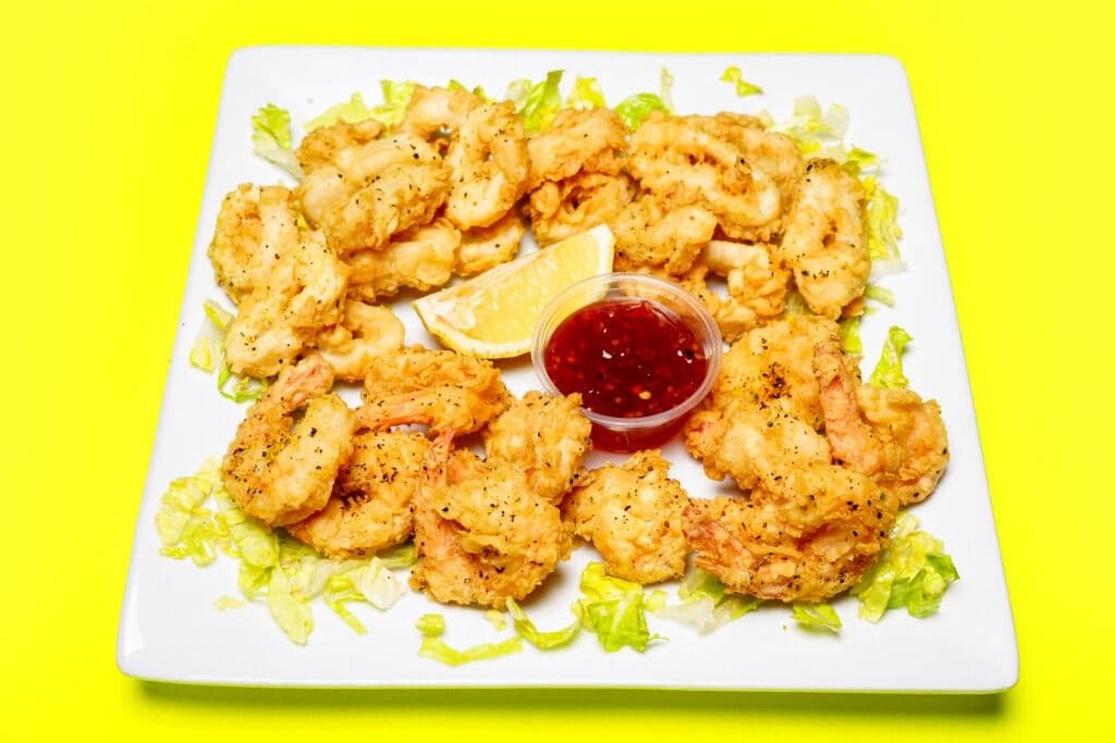 Calamari and Shrimp