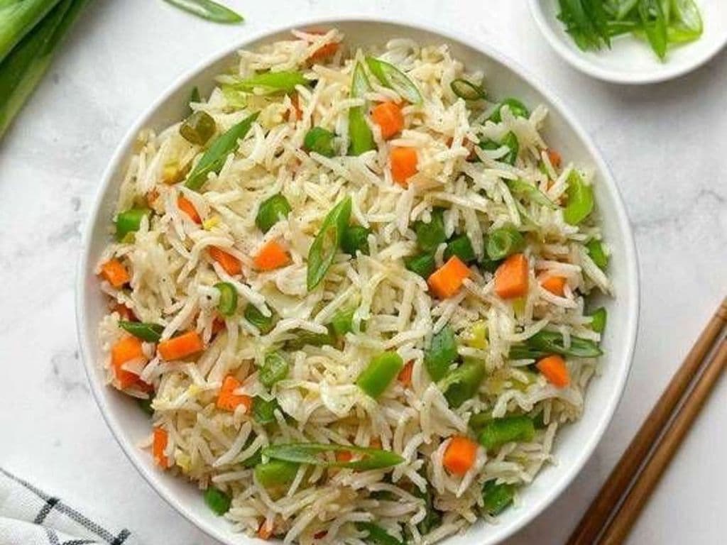 Soft Hakka Fried Rice