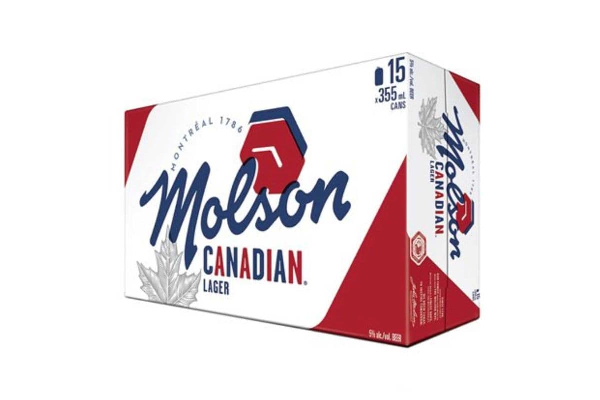 Molson Canadian (15 Pack) (15 x 341ml)