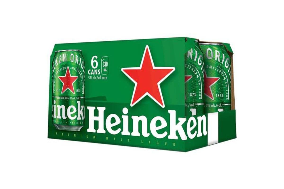 Heineken (6 x 330 ml Cans)
