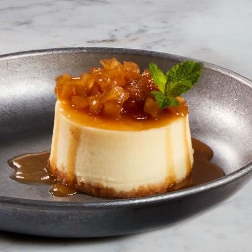 Gâteau au fromage à la croustade aux pommes / Apple Crumble Cheesecake