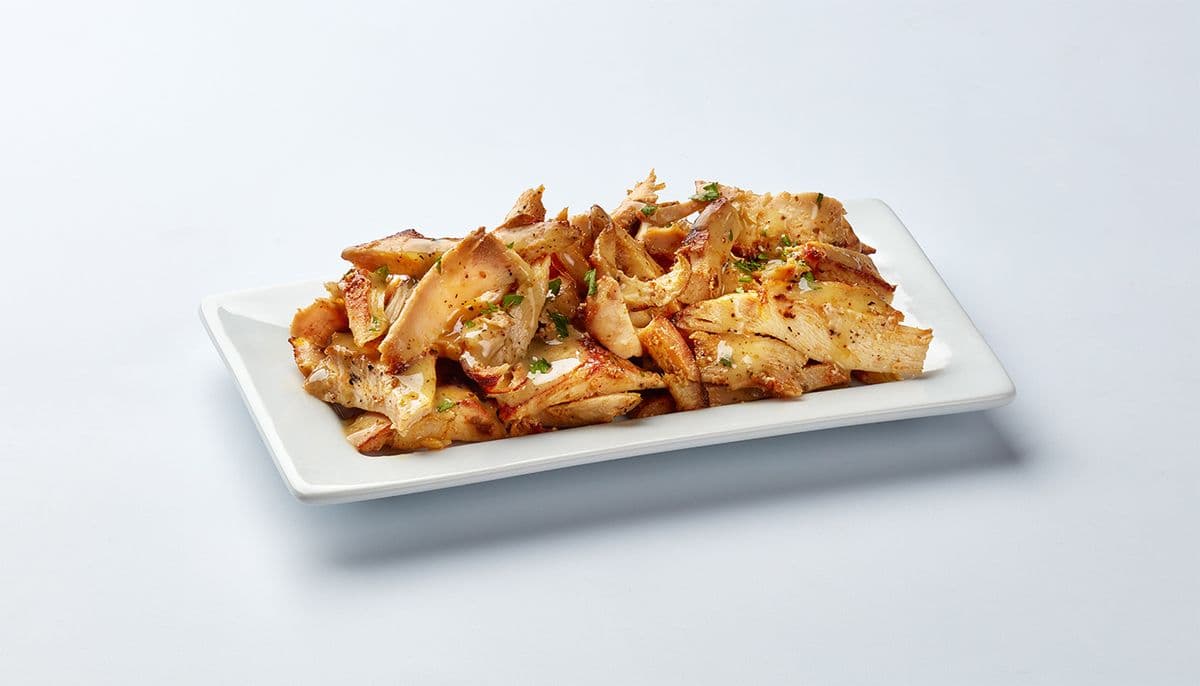 Gyros de poulet (Demi livre) / Gyros of Chicken (Half pound)