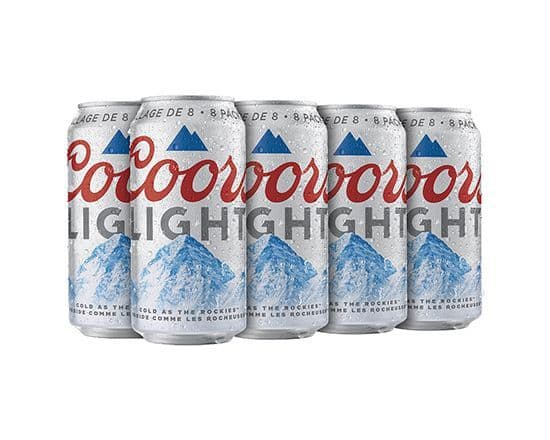 COORS LIGHT 8 CAN (8 x 355ml)