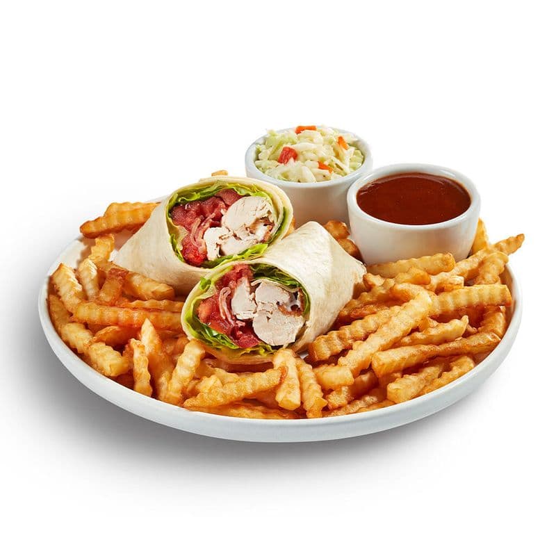 Wrap au poulet brun rôti / Roasted Chicken Wrap Dark Meat