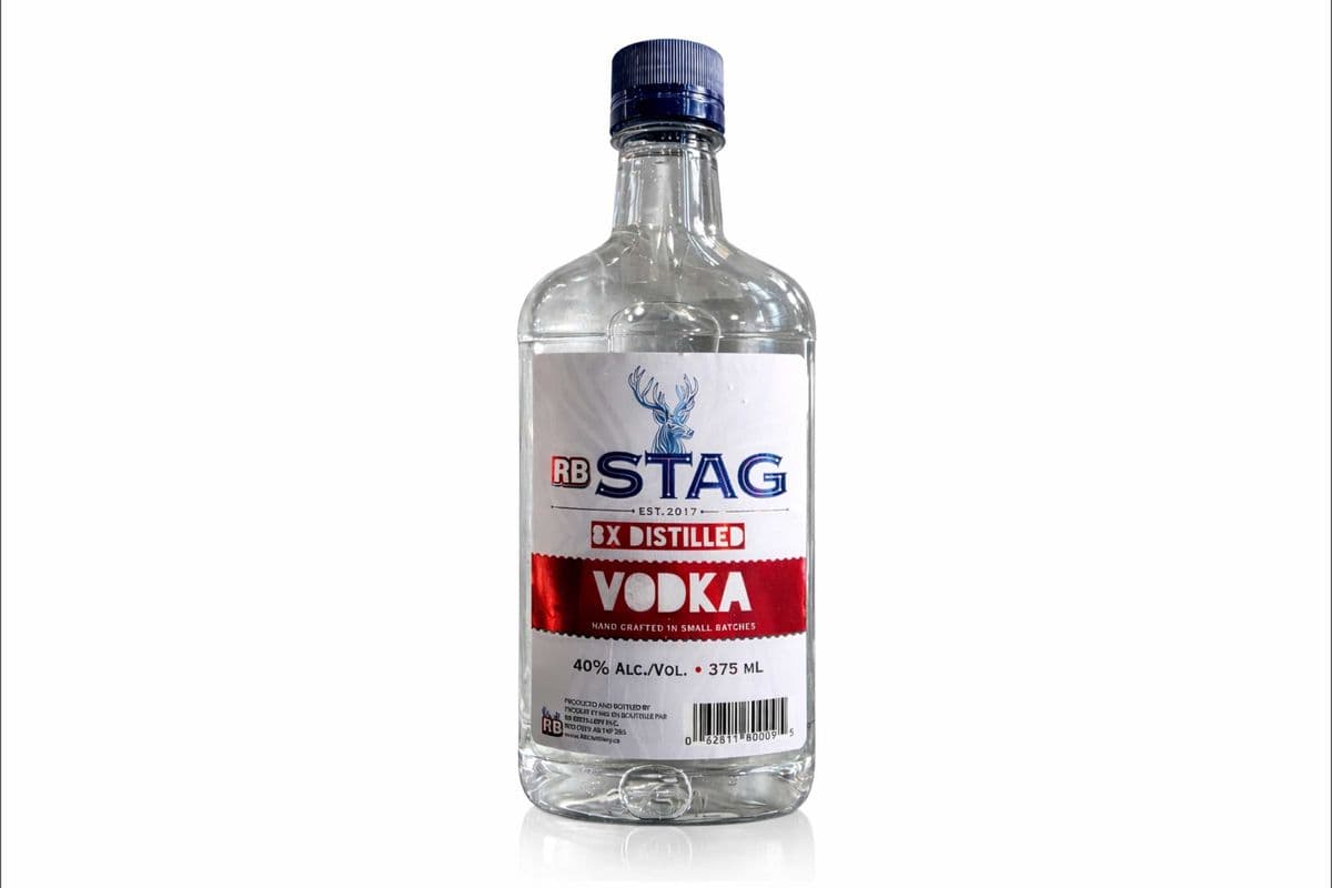 Stag 8xDistilled Vodka 375ml (1 x 375ml)