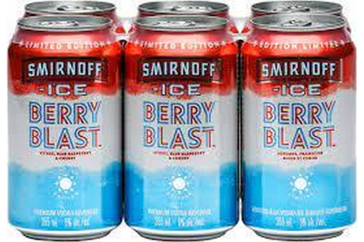 Smirnoff Berry Blast (6 Pack Cans) (6pk)