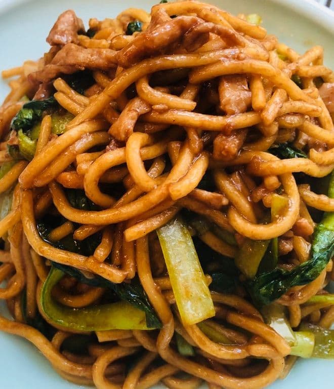 ShanghaiStyleFriedThickNoodle 上海粗炒麵