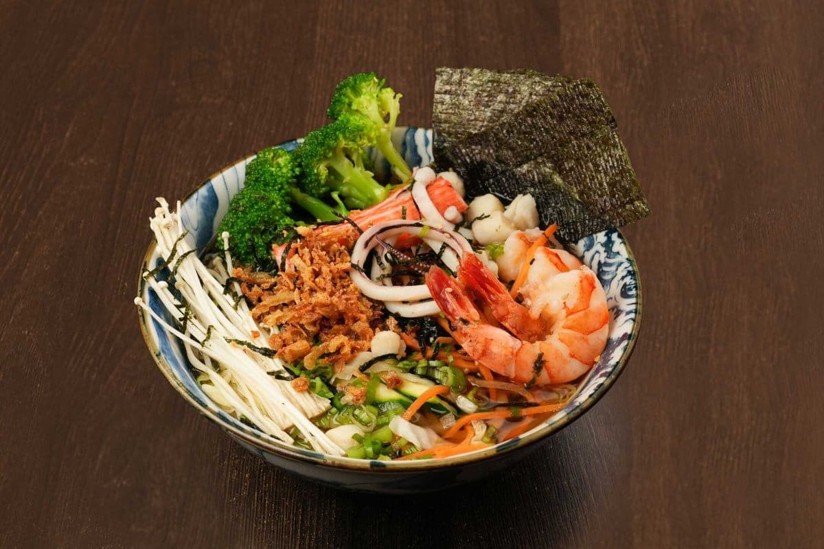 Un13 Seafood Soup Udon or Ramen / 日式什锦海鲜汤乌冬/拉面