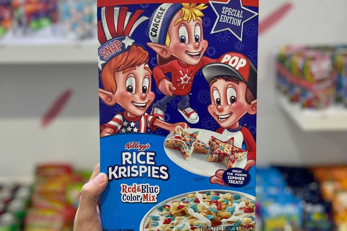 (USA) RICE KRISPIES RED&BLUE SPECIAL EDITION (FAMILY SIZE) - 340G