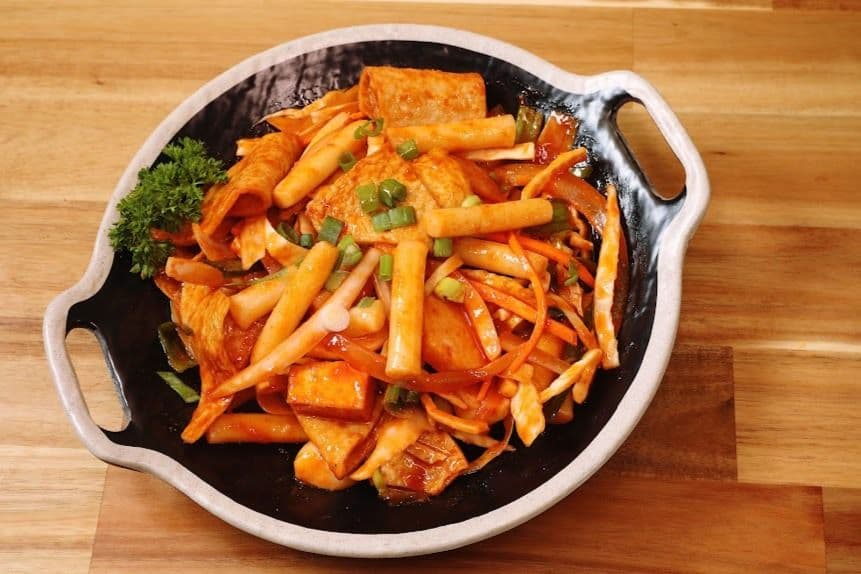 Spicy Rice Cake