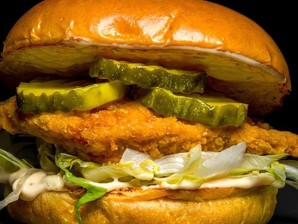 Not-So-Chicken Burger