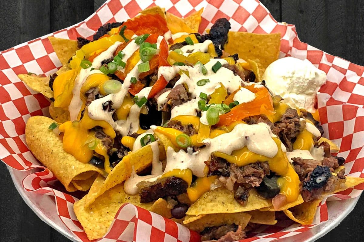 Nachos à la brisket de bœuf / Beef Brisket Nachos