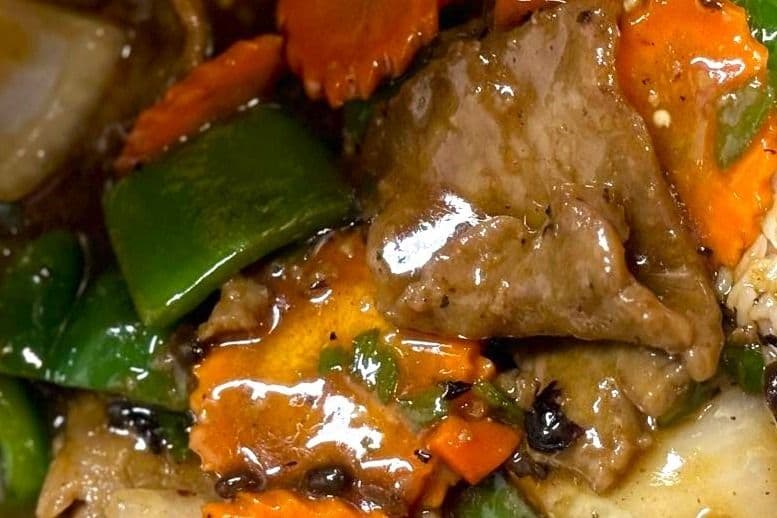 Beef with Black Bean Sauce
