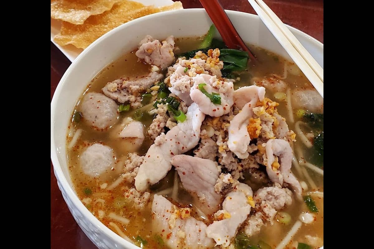 Spicy Tom Yum Noodle Bowl