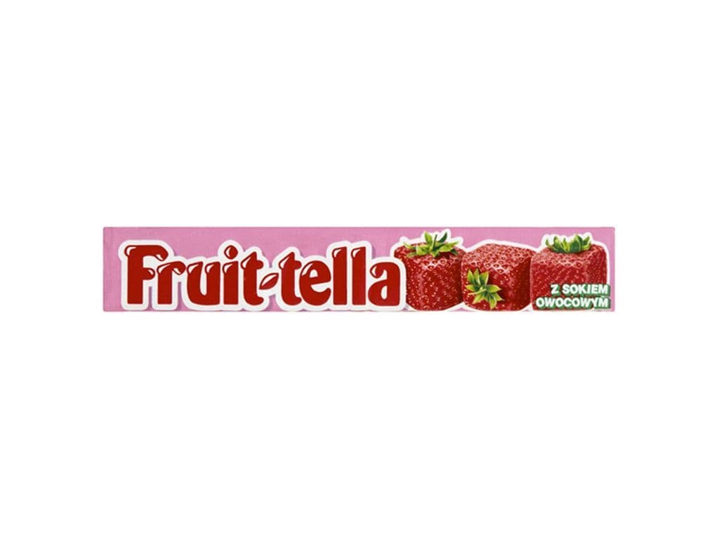 Fruittella Strawberry 41g Chewy Candy Squares