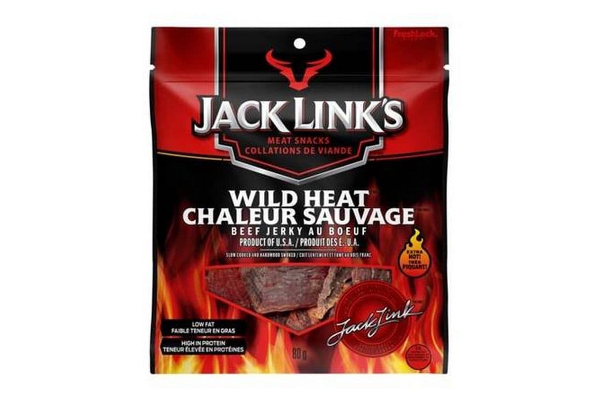 Jack Link's Wild Heat Meat Snacks (80 g)