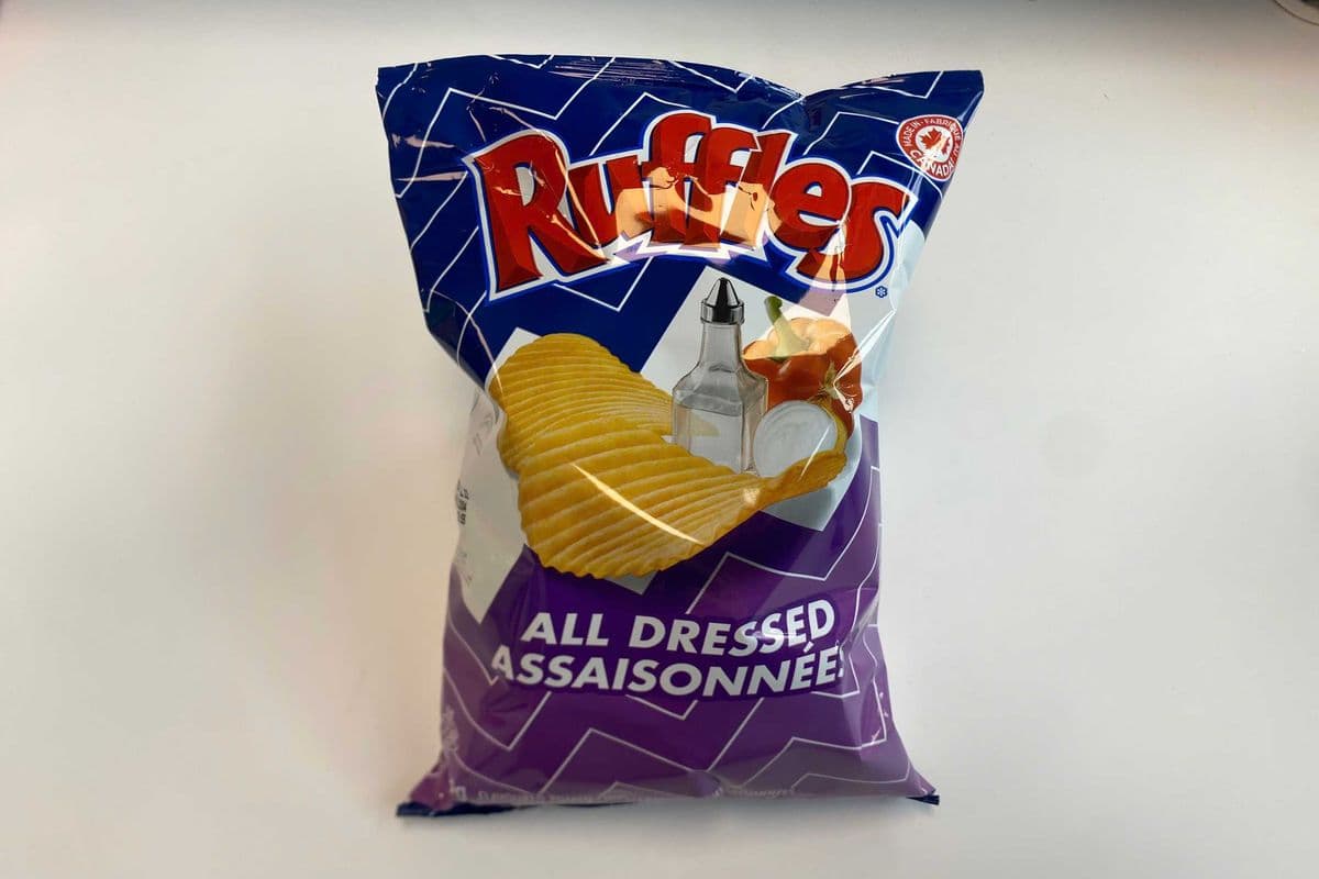Ruffles All Dressed (200g) (270 Cal)