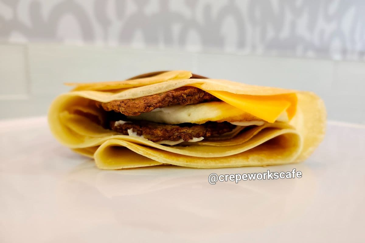 Traditional Breakfast Crepe