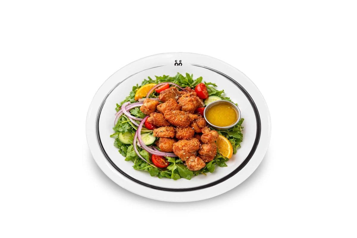 Chicken Bites Orange Salad