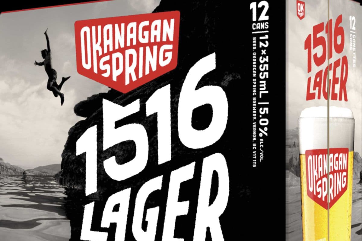 Okanagan Springs 1516 Bavarian Lager (15 x 355)