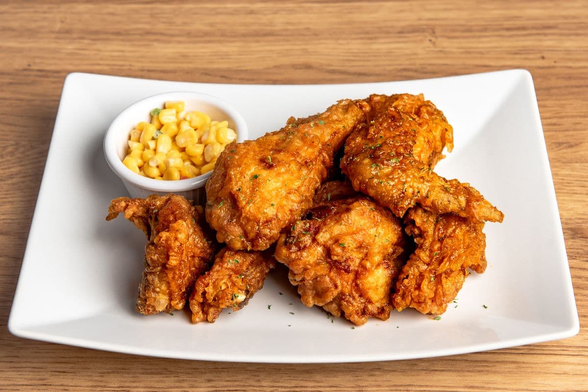 Soy Bone-In Fried Chicken Bone-In Fried Chicken
