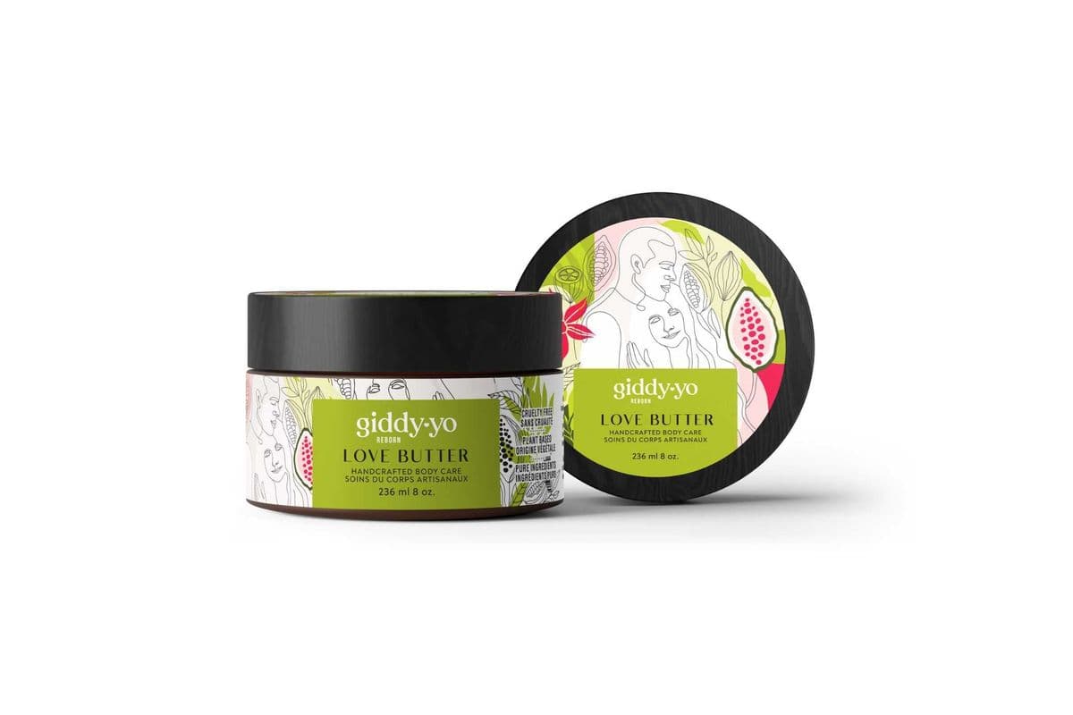 LOVE BUTTER BODY CARE, 236 ML, ORGANIC, VEGAN, EDIBLE, PERSONAL LUBRICANT, MASSAGE CREAM, (236 ml)