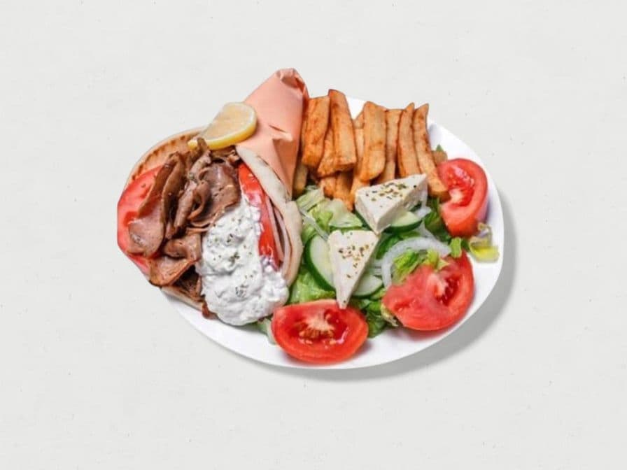 Assiette Gyros