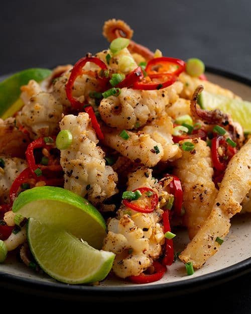 Deep Fried Spicy Calamari