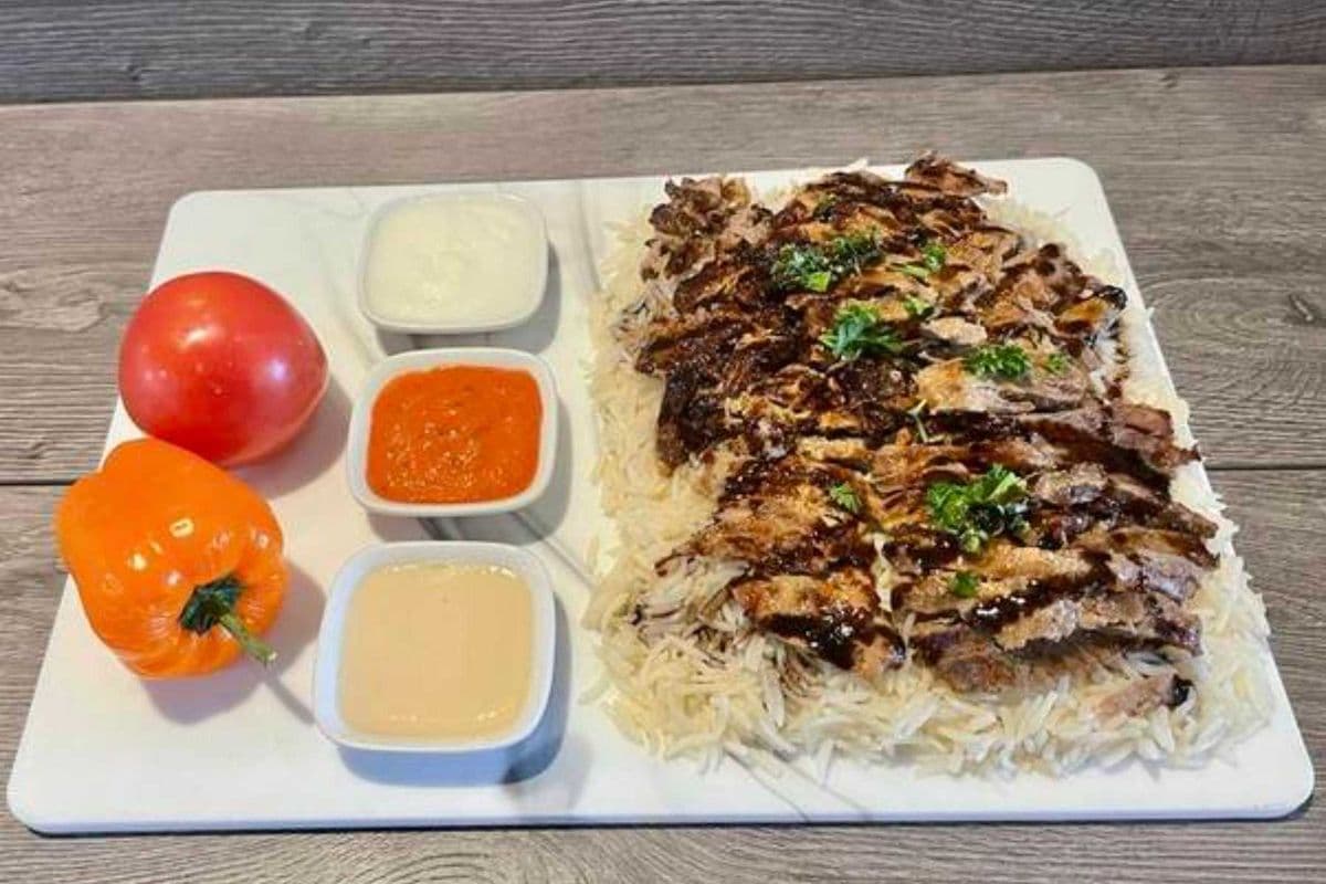 BEEF ON RICE