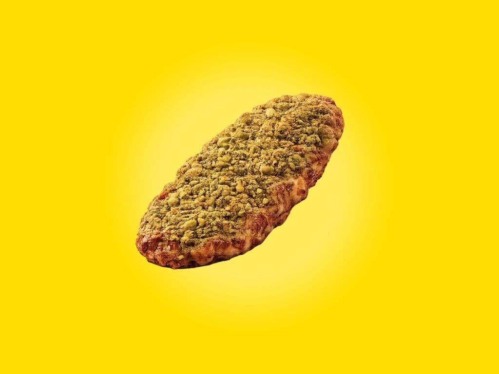 Kroffle Pizza Pesto Pistache / Kroffle Pizza Pistachio Pesto