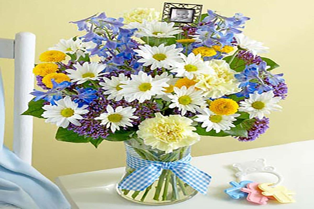 Beautiful Vase for Baby Boy